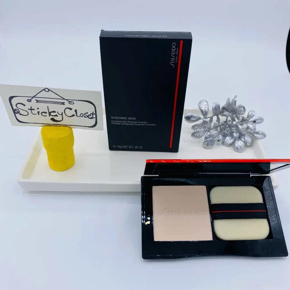 SHISEIDO Beauty-Synchro Skin Pressed Powder,Smooth Blur Matte-Full 10g-BOXED-NEW